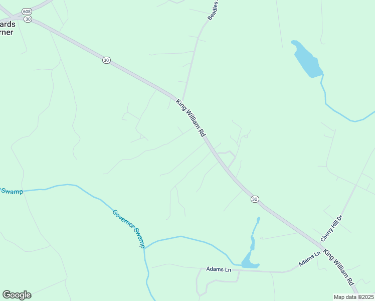 map of restaurants, bars, coffee shops, grocery stores, and more near 92 Deer Haven Lane in Aylett