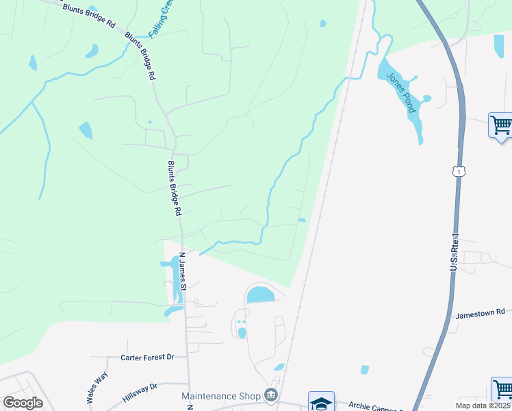 map of restaurants, bars, coffee shops, grocery stores, and more near 13984 Hungryjack Court in Ashland