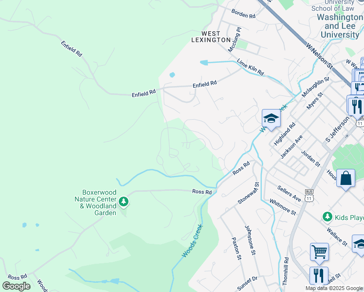map of restaurants, bars, coffee shops, grocery stores, and more near 160 Kendal Drive in Lexington