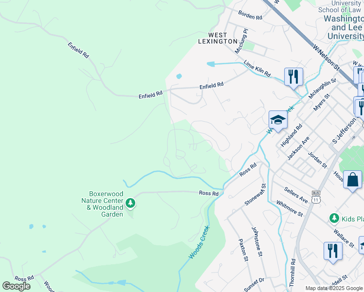 map of restaurants, bars, coffee shops, grocery stores, and more near 160 Kendal Drive in Lexington
