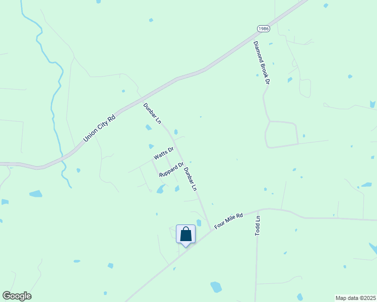 map of restaurants, bars, coffee shops, grocery stores, and more near 205 Dunbar Lane in Richmond