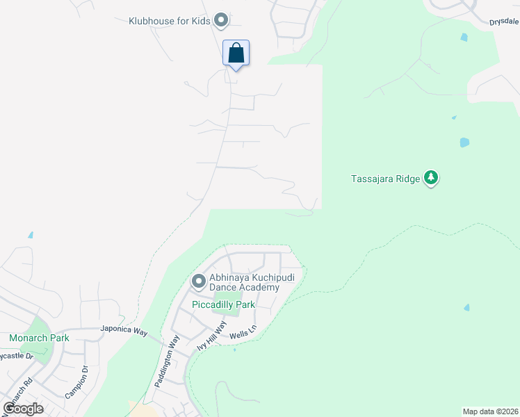 map of restaurants, bars, coffee shops, grocery stores, and more near 1615 Lawrence Road in Danville