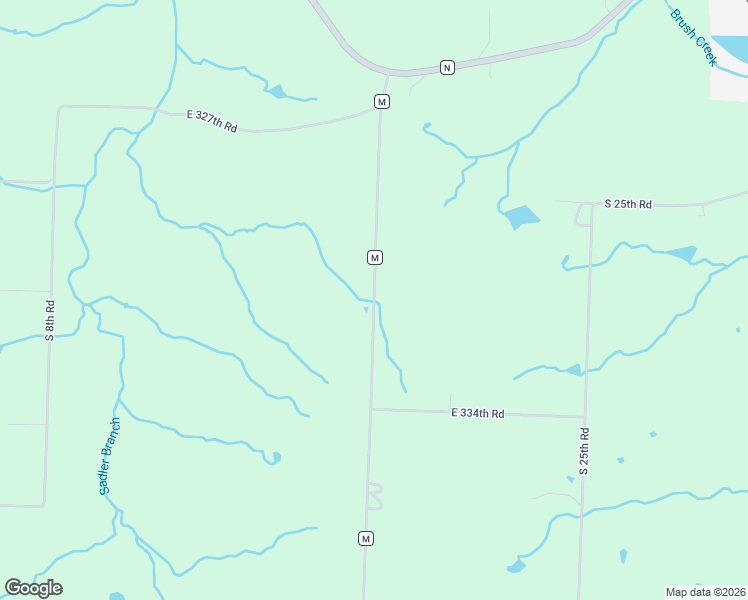 map of restaurants, bars, coffee shops, grocery stores, and more near 3286 Highway M in Humansville