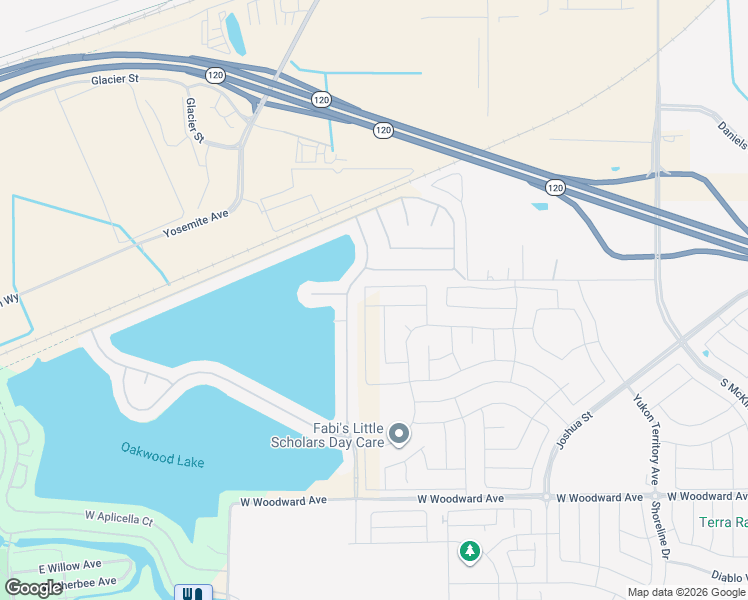 map of restaurants, bars, coffee shops, grocery stores, and more near 1330 Como Drive in Manteca