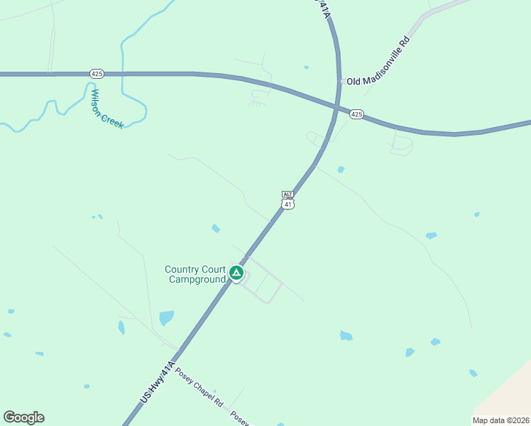 map of restaurants, bars, coffee shops, grocery stores, and more near 5576 U.S. 41 Alternate in Henderson