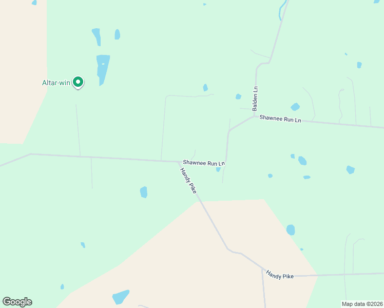 map of restaurants, bars, coffee shops, grocery stores, and more near 125 Shawnee Run Road in Harrodsburg
