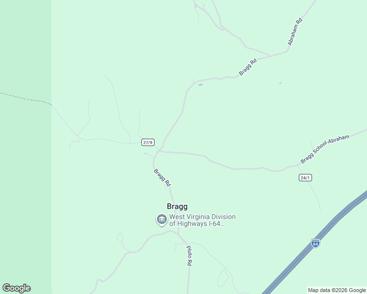 map of restaurants, bars, coffee shops, grocery stores, and more near 100-398 Bragg School-Abraham in Shady Spring