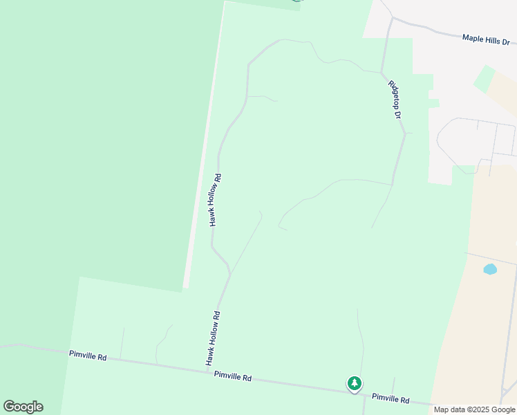 map of restaurants, bars, coffee shops, grocery stores, and more near 3716 Hawk Hollow Road in Park Hills