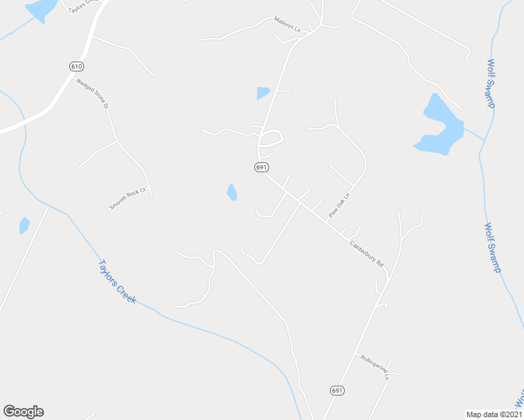 map of restaurants, bars, coffee shops, grocery stores, and more near 13553 Canterbury Road in Montpelier