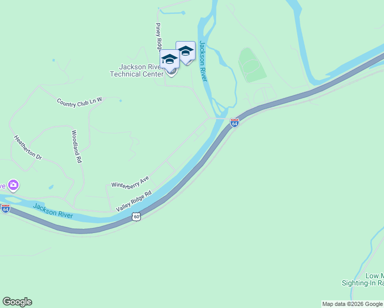 map of restaurants, bars, coffee shops, grocery stores, and more near 3098 Valley Ridge Road in Covington