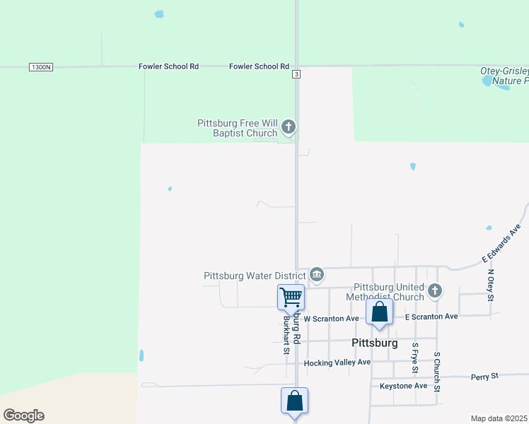 map of restaurants, bars, coffee shops, grocery stores, and more near 510 West Michelle Lynn Lane in Pittsburg