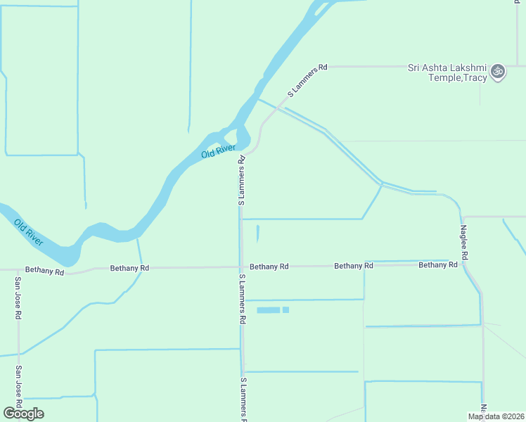map of restaurants, bars, coffee shops, grocery stores, and more near 19454 South Lammers Road in Tracy