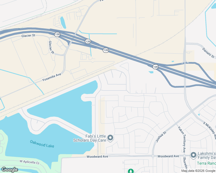 map of restaurants, bars, coffee shops, grocery stores, and more near 3630 Levanto Way in Manteca