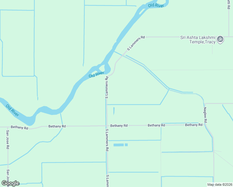 map of restaurants, bars, coffee shops, grocery stores, and more near 19454 South Lammers Road in Tracy