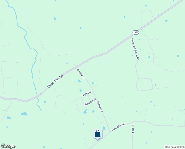 map of restaurants, bars, coffee shops, grocery stores, and more near 305 Dunbar Lane in Richmond