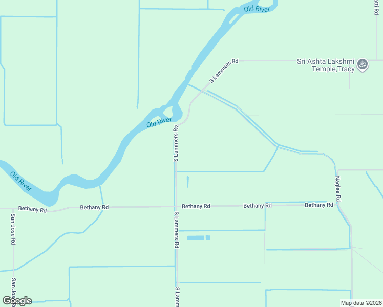 map of restaurants, bars, coffee shops, grocery stores, and more near 19454 South Lammers Road in Tracy