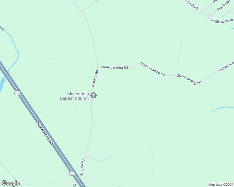 map of restaurants, bars, coffee shops, grocery stores, and more near 200 Glebe Landing Road in Center Cross