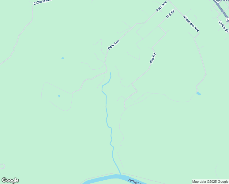 map of restaurants, bars, coffee shops, grocery stores, and more near 77 Peaceful Lane in Clifton Forge