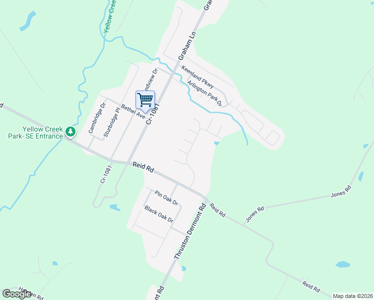 map of restaurants, bars, coffee shops, grocery stores, and more near 2229 Topaz Court in Owensboro