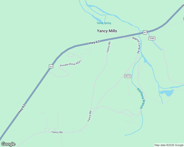 map of restaurants, bars, coffee shops, grocery stores, and more near 14265 County Road 6020 in Rolla