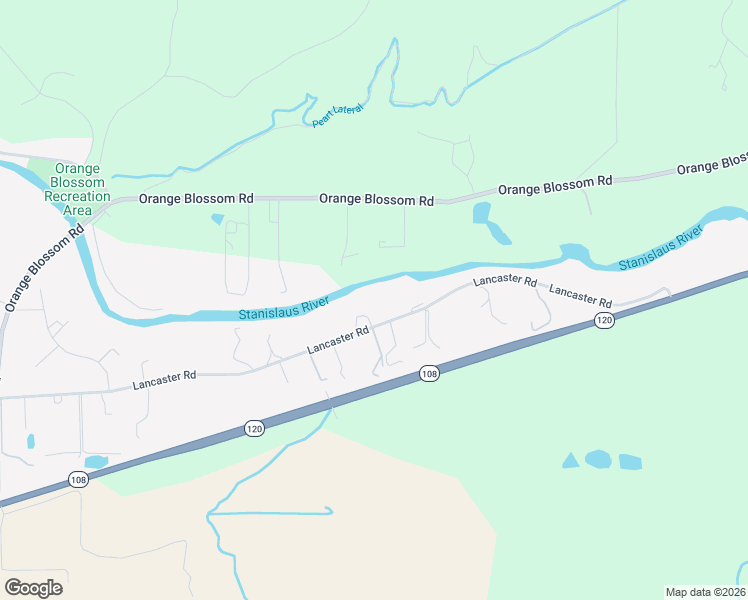map of restaurants, bars, coffee shops, grocery stores, and more near 13355 Lancaster Road in Oakdale