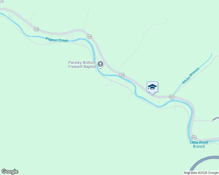 map of restaurants, bars, coffee shops, grocery stores, and more near 33 Sparrow Lane in Williamson