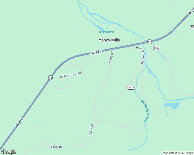 map of restaurants, bars, coffee shops, grocery stores, and more near 14265 County Road 6020 in Rolla