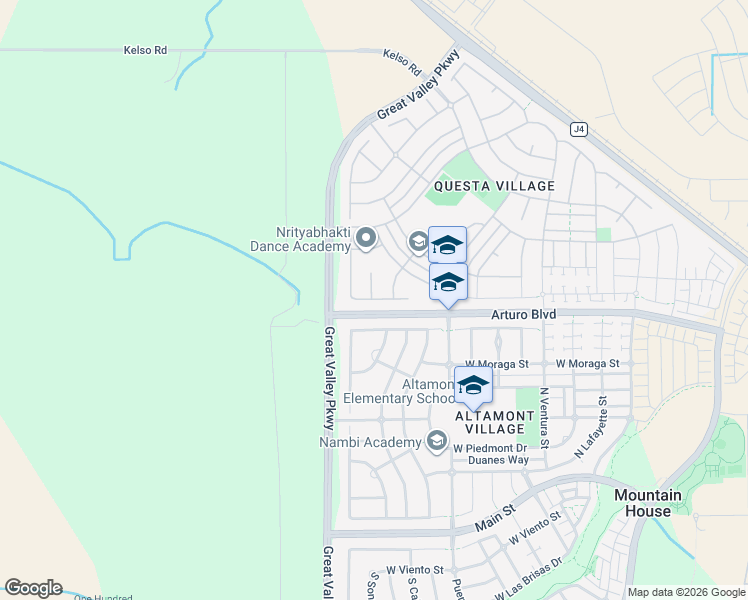 map of restaurants, bars, coffee shops, grocery stores, and more near 531 North Miraloma Court in Acampo