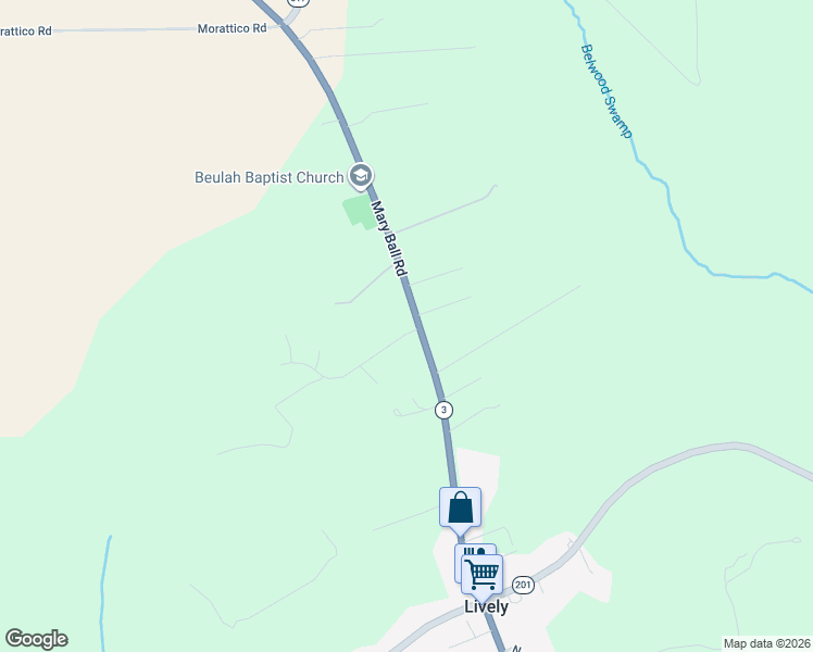 map of restaurants, bars, coffee shops, grocery stores, and more near 4754 Mary Ball Road in Lancaster