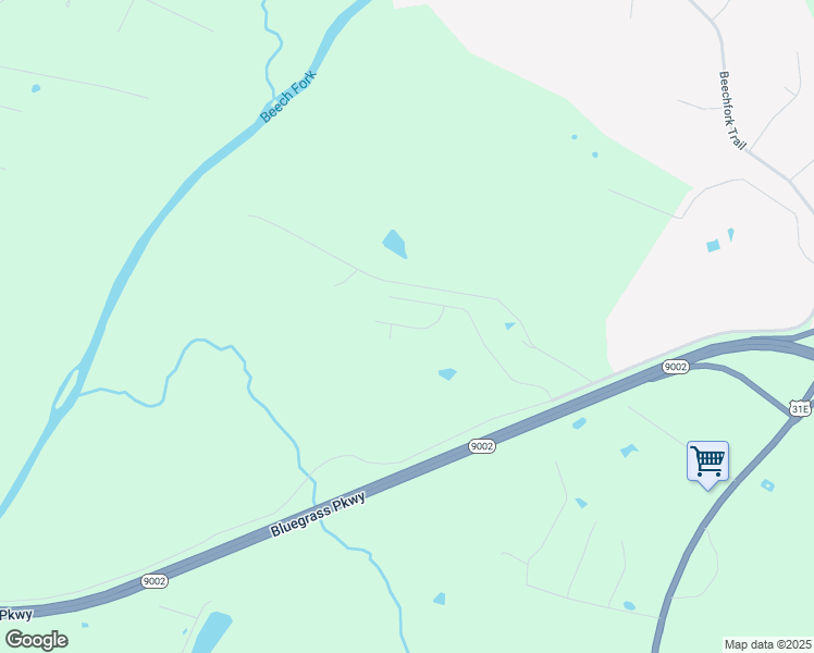 map of restaurants, bars, coffee shops, grocery stores, and more near Delaware Court in Bardstown