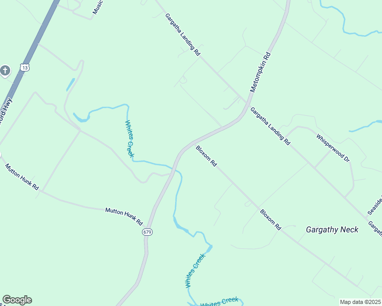 map of restaurants, bars, coffee shops, grocery stores, and more near 18381-18393 Metompkin Road in Parksley
