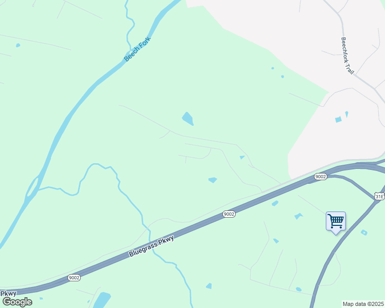 map of restaurants, bars, coffee shops, grocery stores, and more near Delaware Court in Bardstown