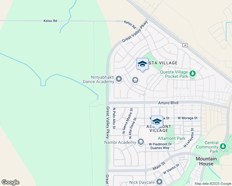 map of restaurants, bars, coffee shops, grocery stores, and more near 531 North Miraloma Court in Acampo