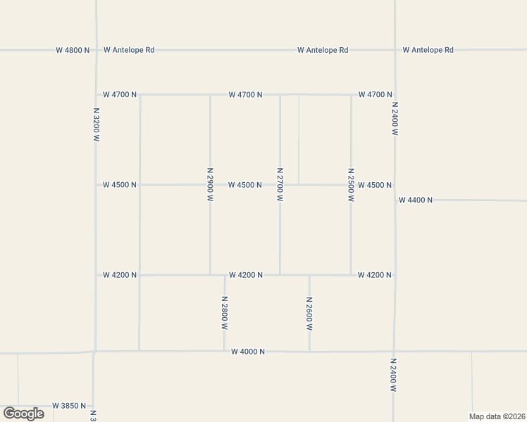 map of restaurants, bars, coffee shops, grocery stores, and more near 4351 North 2700 West in Beryl