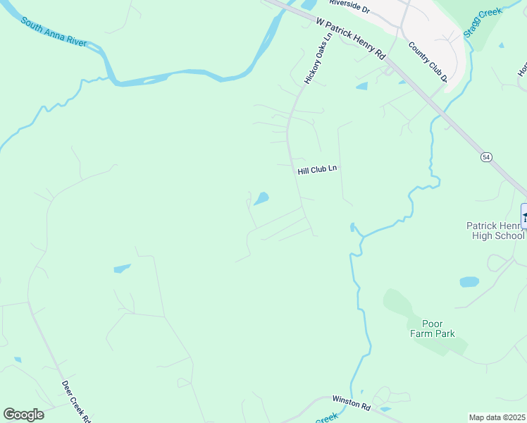 map of restaurants, bars, coffee shops, grocery stores, and more near 14073 Hickory Oaks Lane in Ashland