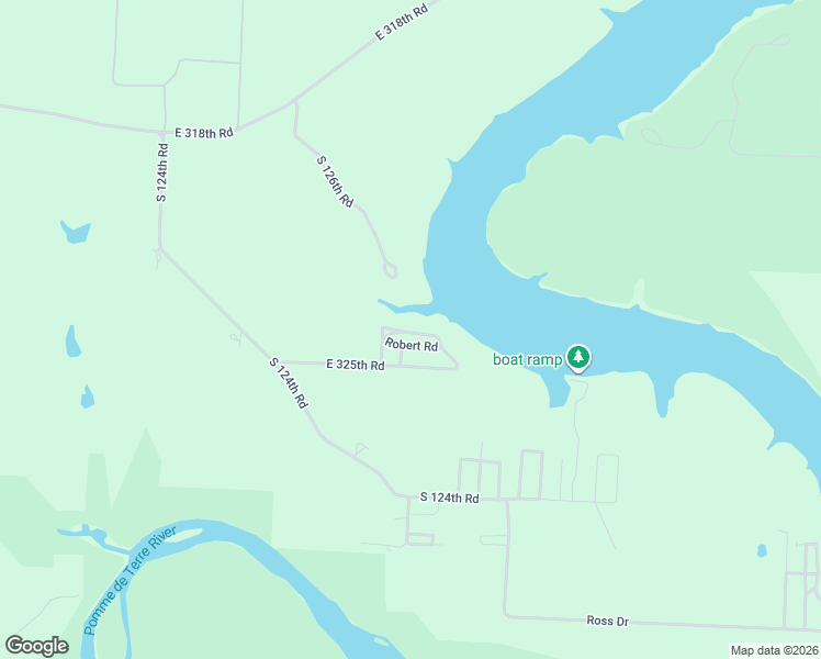 map of restaurants, bars, coffee shops, grocery stores, and more near 2830 South Springfield Avenue in Bolivar