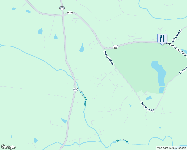 map of restaurants, bars, coffee shops, grocery stores, and more near 14075 Big Bear Court in Montpelier
