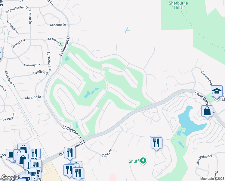 map of restaurants, bars, coffee shops, grocery stores, and more near 2123 Myrtle Beach Lane in Danville