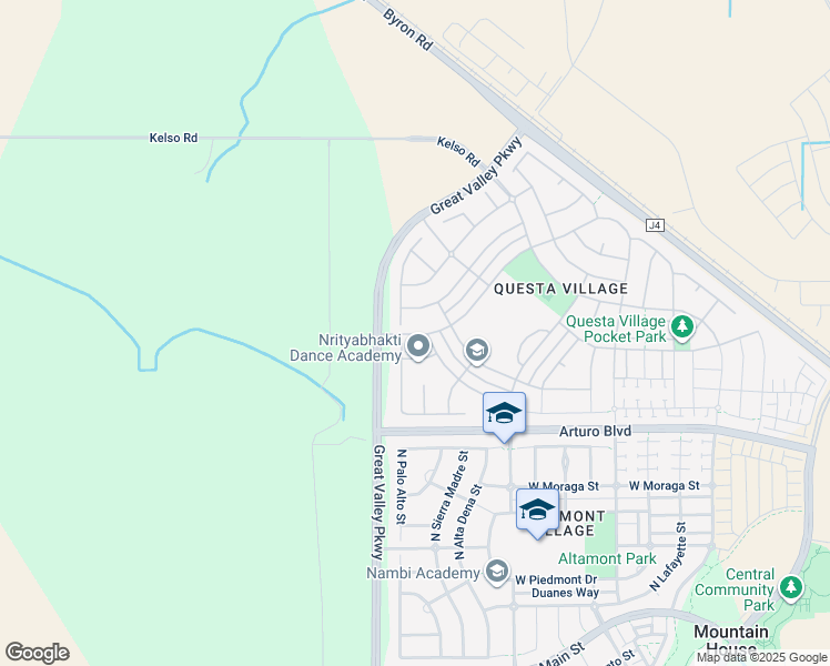 map of restaurants, bars, coffee shops, grocery stores, and more near 628 North San Marcos Drive in Tracy