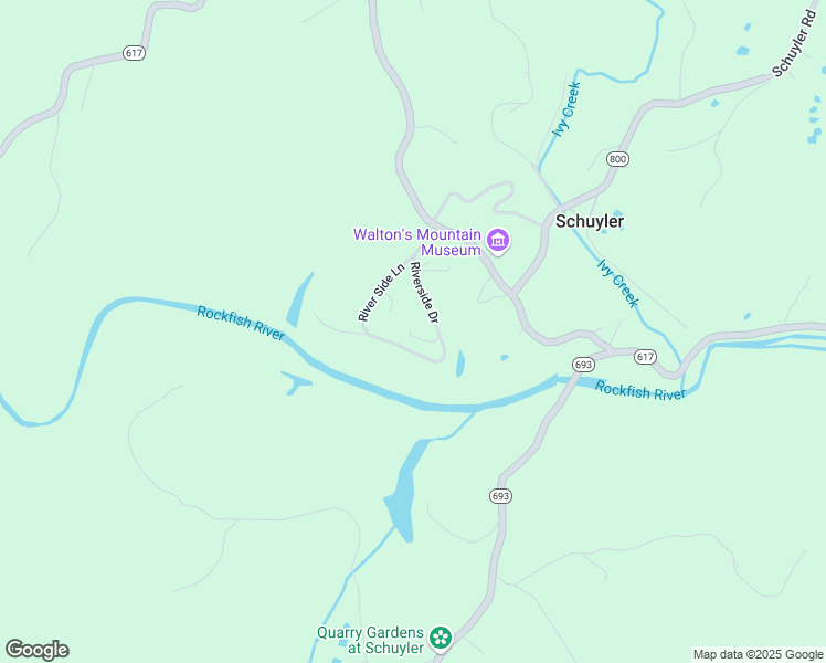map of restaurants, bars, coffee shops, grocery stores, and more near 46 Peoni Place in Schuyler