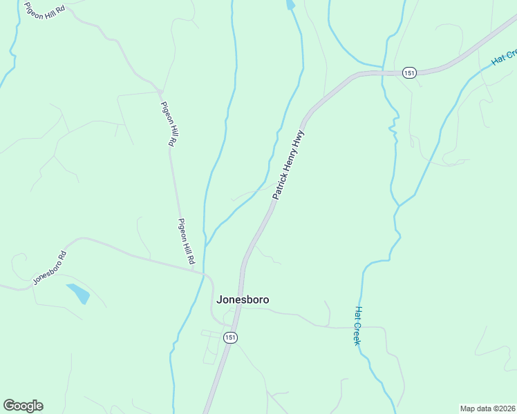 map of restaurants, bars, coffee shops, grocery stores, and more near 9477-9699 Patrick Henry Highway in Roseland
