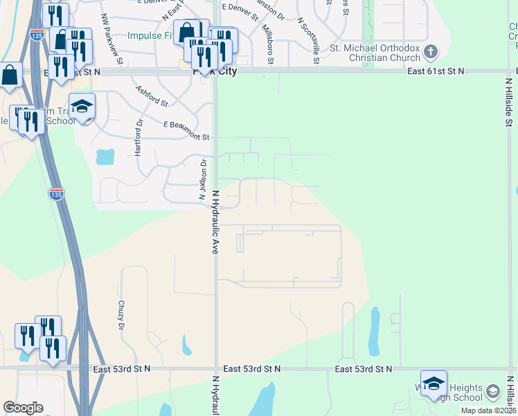 map of restaurants, bars, coffee shops, grocery stores, and more near 1909 East Cedar Tree Court in Park City