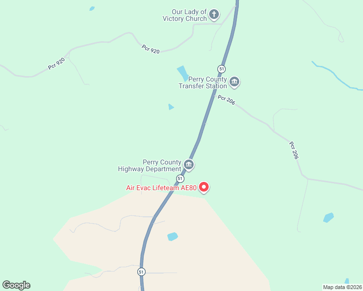 map of restaurants, bars, coffee shops, grocery stores, and more near 4874 Missouri 51 in Perryville