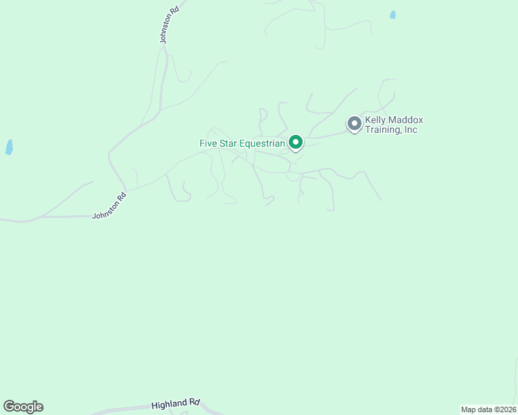 map of restaurants, bars, coffee shops, grocery stores, and more near 7210 Johnston Road in Pleasanton