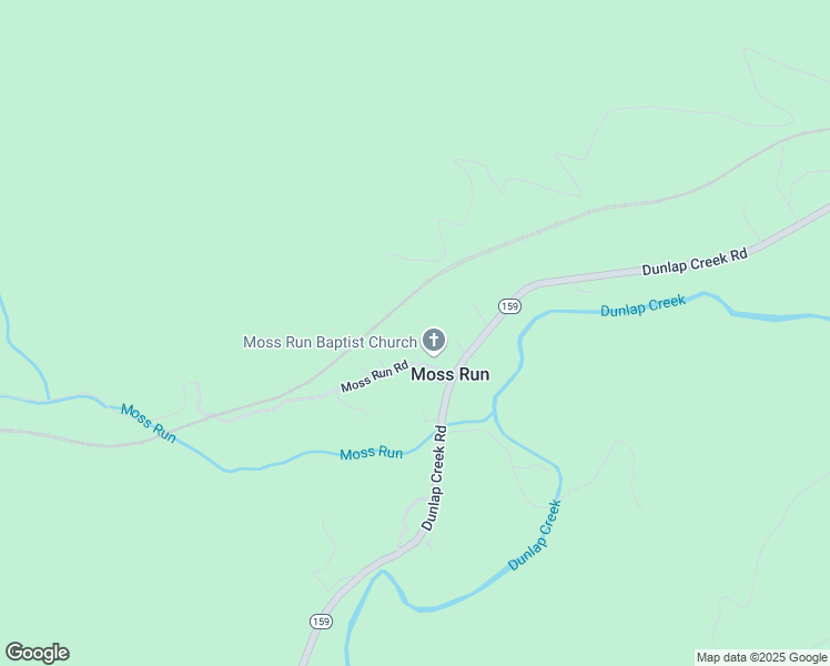 map of restaurants, bars, coffee shops, grocery stores, and more near 107 Moss Run Road in Covington