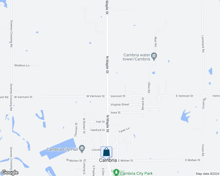 map of restaurants, bars, coffee shops, grocery stores, and more near 709 North Maple Street in Carterville