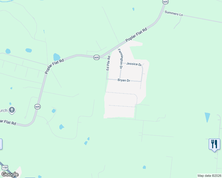 map of restaurants, bars, coffee shops, grocery stores, and more near 234-998 Ed Pile Rd in Bardstown