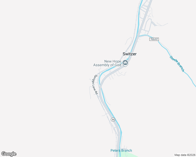 map of restaurants, bars, coffee shops, grocery stores, and more near Upper Switzer Road in Switzer