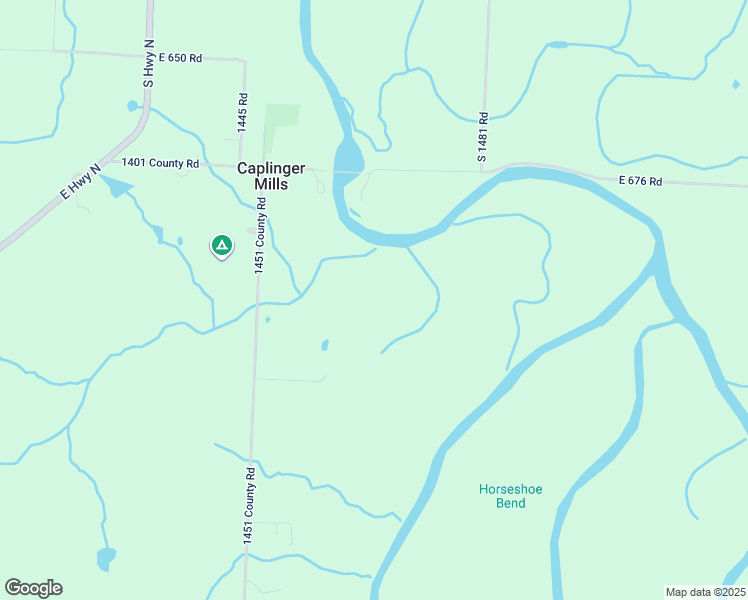 map of restaurants, bars, coffee shops, grocery stores, and more near in Caplinger Mills