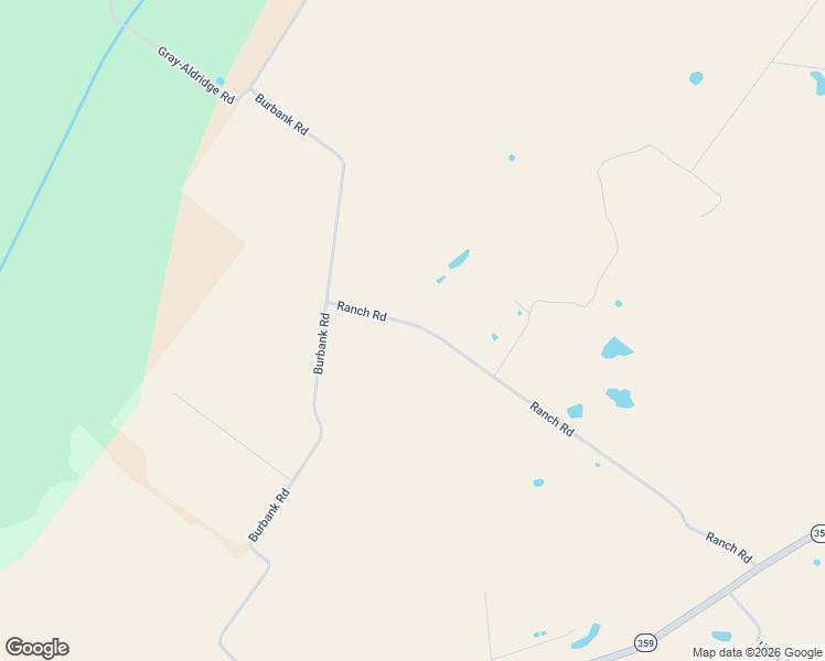 map of restaurants, bars, coffee shops, grocery stores, and more near 13372 Ranch Road in Waverly